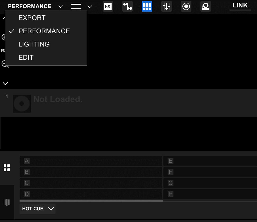 Rekordbox Performance Mode