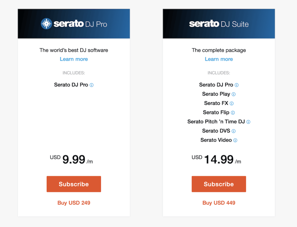 serato dj pro prices