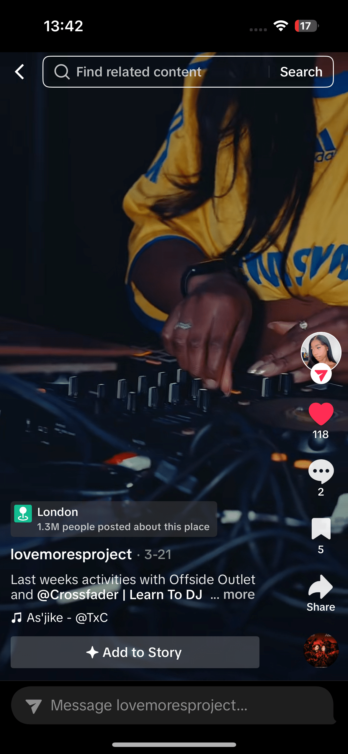 TikTok Dj stream