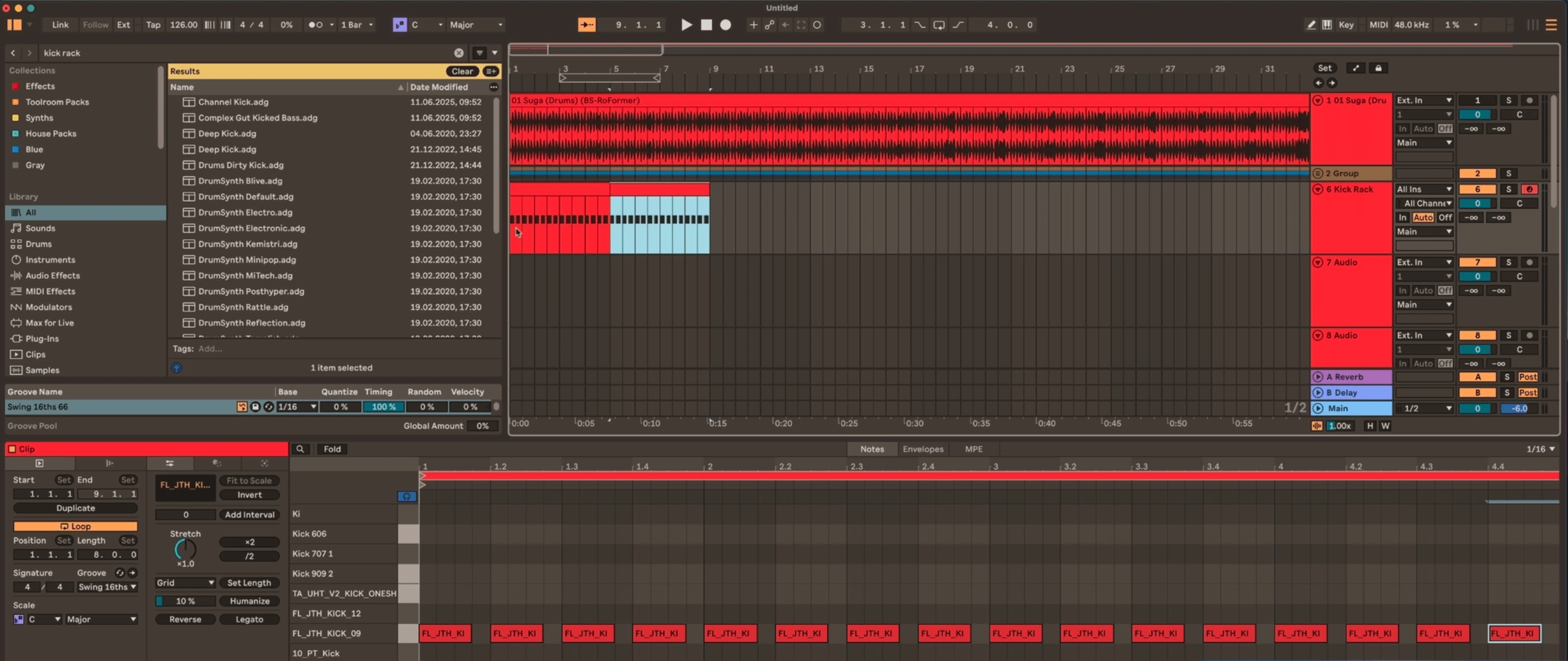 Ableton Drum Programming